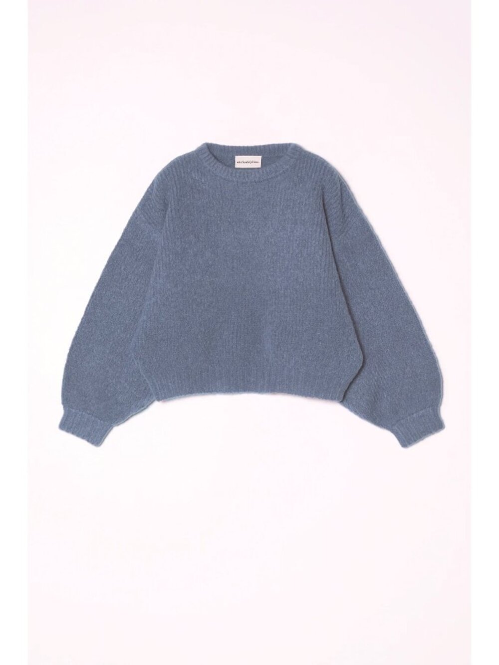 Atelier Delphine Balloon Sleeve Sweater Supreme Alpaca XS/S Gray